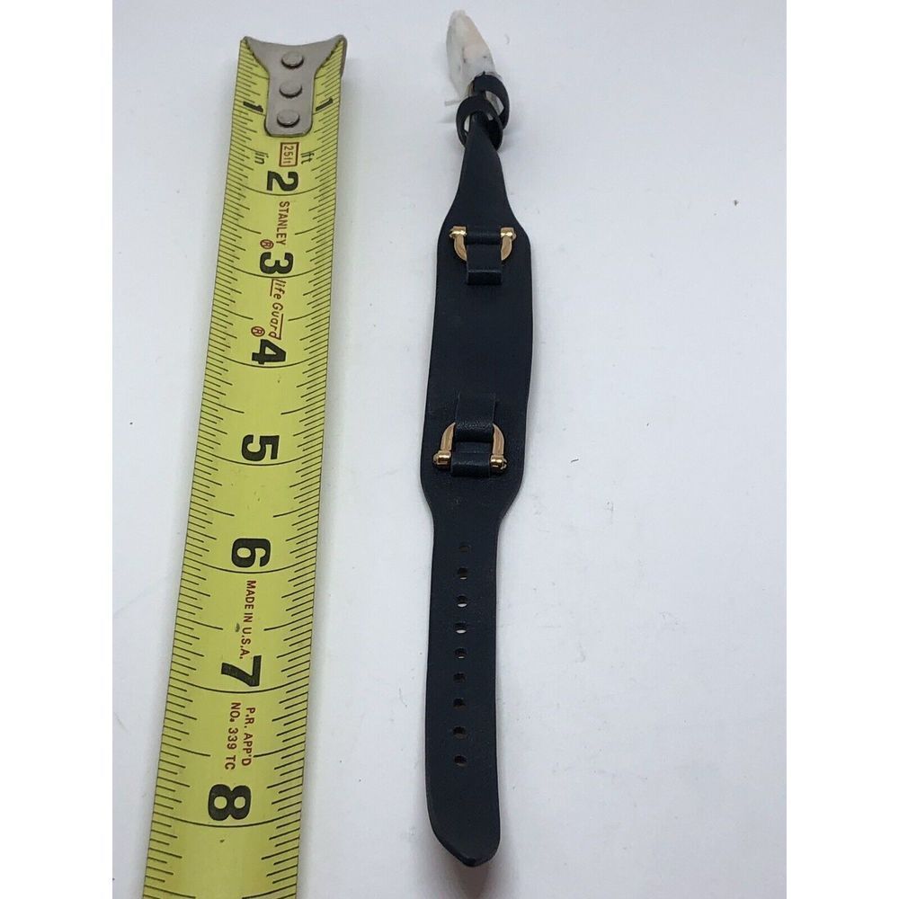 Authentic Fossil Watch Parts Leather Full Band Replacement 12mm With Pins L105